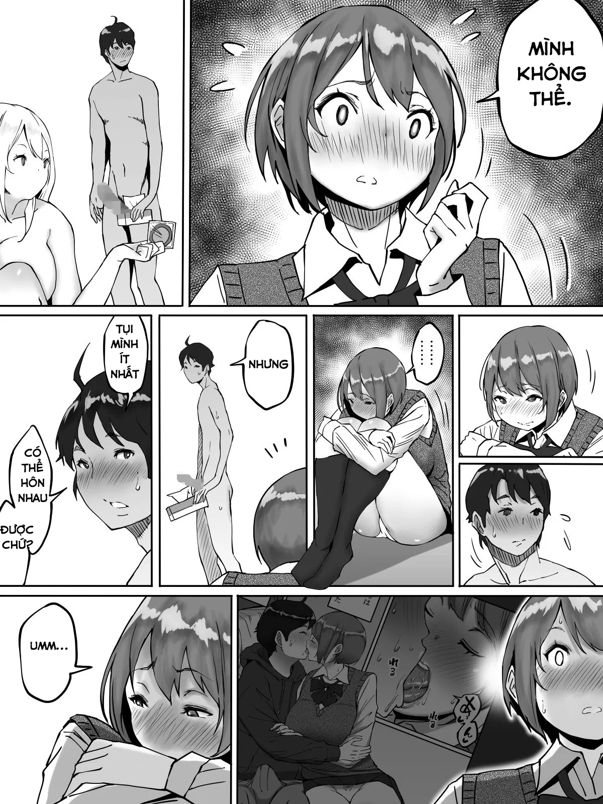 HentaiVN.net - Ảnh 26 - Cách Kiếm Mấy Bé Nữ Sinh Dú Bò Sữa Để Làm Bạn Tình! [Boku ni SeFri ga Dekita Riyuu ~Beit Saki no JK Hen~; How I made sex friends ~Students after work~] - Part 1: Bé nữ sinh dú bự nứng lồn thứ nhất~
