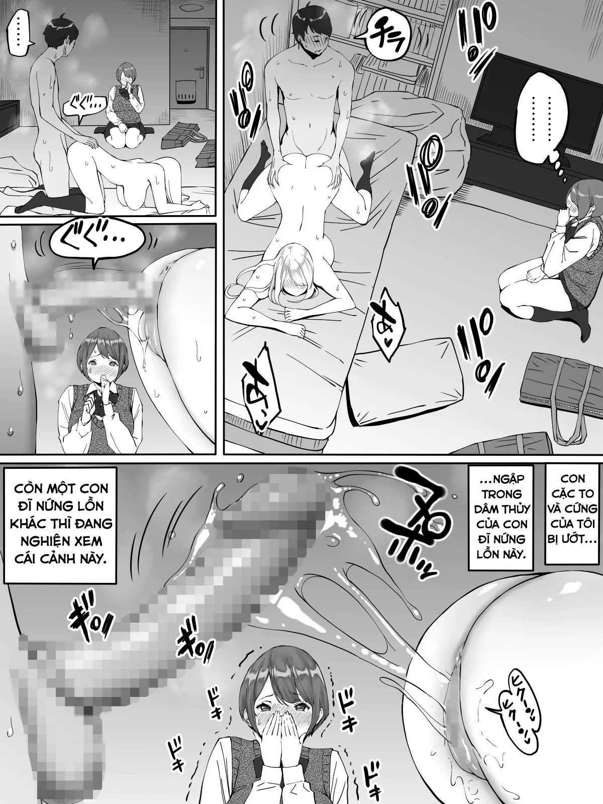 HentaiVN.net - Ảnh 5 - Cách Kiếm Mấy Bé Nữ Sinh Dú Bò Sữa Để Làm Bạn Tình! [Boku ni SeFri ga Dekita Riyuu ~Beit Saki no JK Hen~; How I made sex friends ~Students after work~] - Part 1: Bé nữ sinh dú bự nứng lồn thứ nhất~