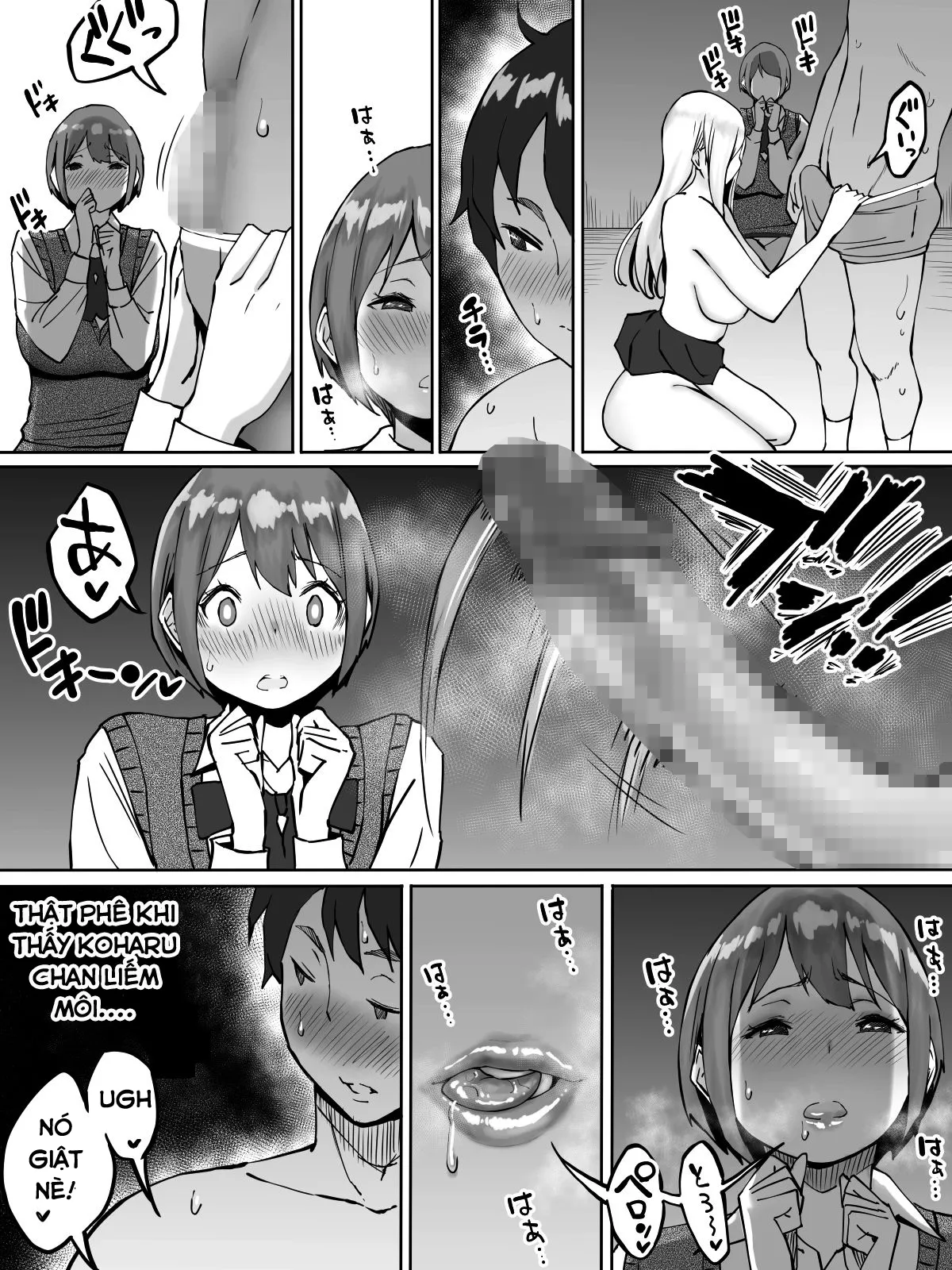HentaiVN.net - Ảnh 11 - Cách Kiếm Mấy Bé Nữ Sinh Dú Bò Sữa Để Làm Bạn Tình! [Boku ni SeFri ga Dekita Riyuu ~Beit Saki no JK Hen~; How I made sex friends ~Students after work~] - Part 2: Vẫn là bé thứ nhất nhưng mà đĩ đượi hơn cho bắn tinh vào trong~