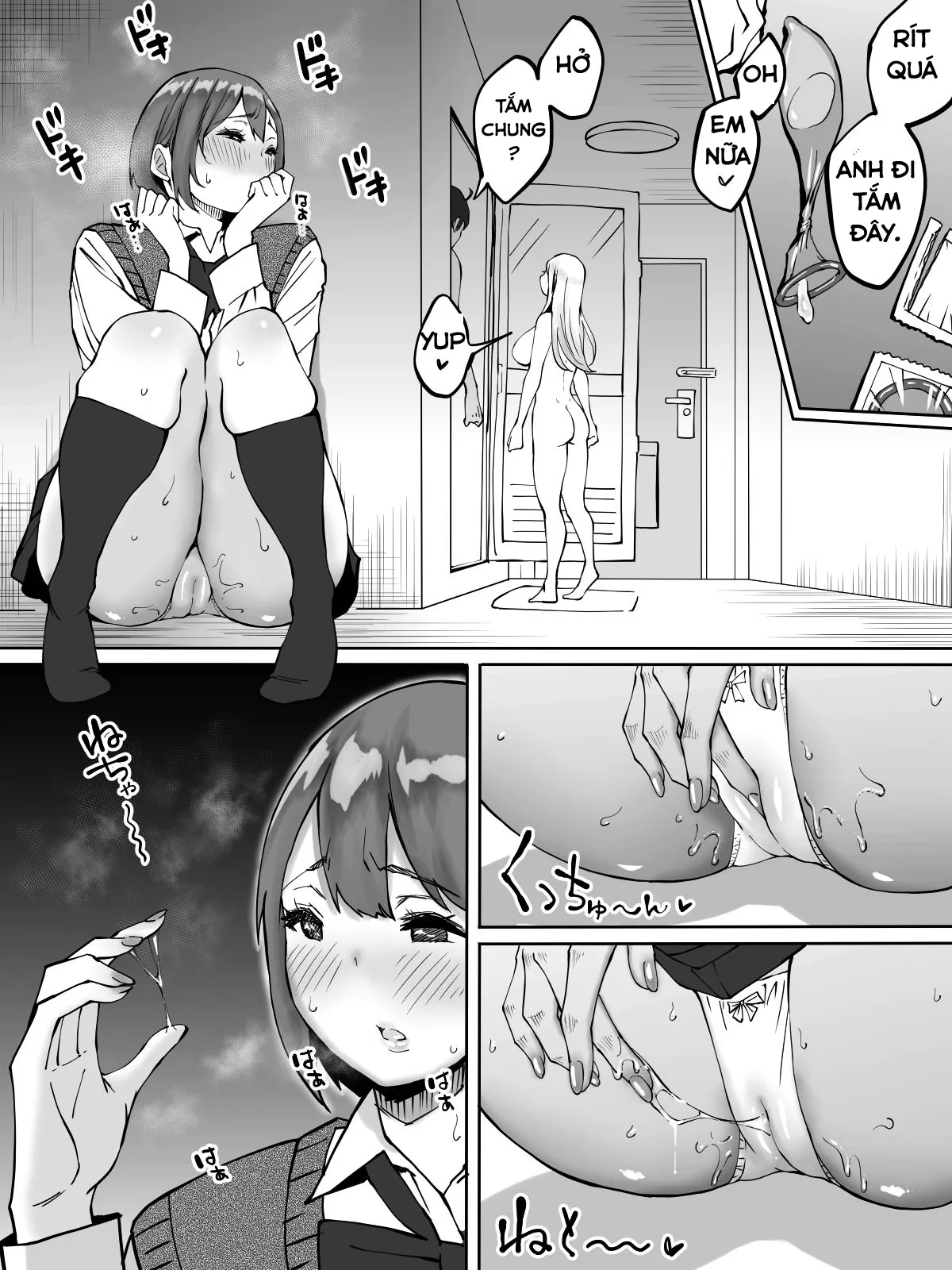 HentaiVN.net - Ảnh 42 - Cách Kiếm Mấy Bé Nữ Sinh Dú Bò Sữa Để Làm Bạn Tình! [Boku ni SeFri ga Dekita Riyuu ~Beit Saki no JK Hen~; How I made sex friends ~Students after work~] - Full 112 trang (thẩm du không bị gián đoạn nhé!)
