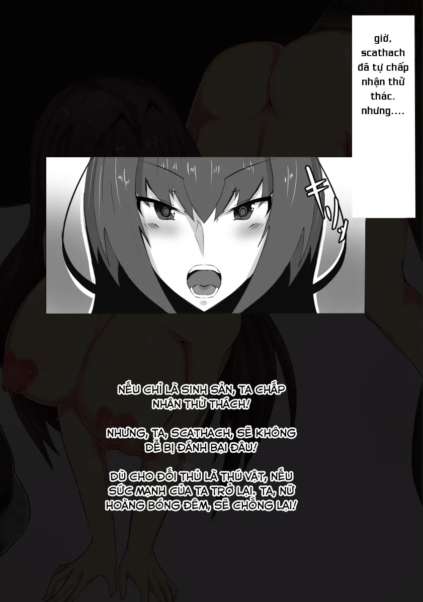 HentaiVN.net - Ảnh 3 - Boku no Scathach ga Uma Chinpo no Dorei ni Narukoto o Chikau Hanashi (Fate/Grand Order) [The Story of How My Scathach Swore to become a Slave to Horse Dick] - Oneshot