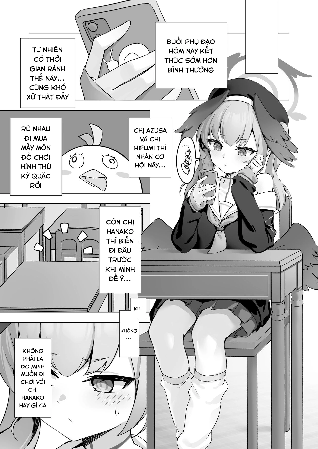 HentaiVN.net - Ảnh 3 - Buổi phụ đạo riêng của Koharu - Sech Koharu