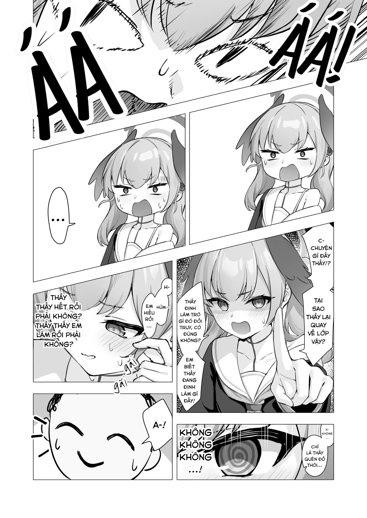 HentaiVN.net - Ảnh 10 - Buổi phụ đạo riêng của Koharu - Sech Koharu