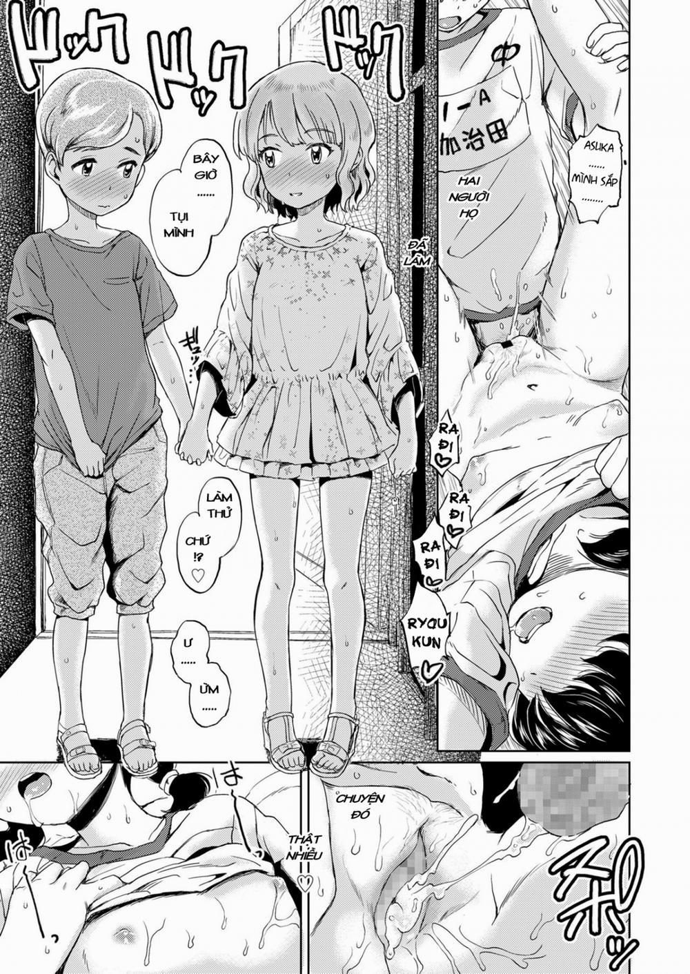HentaiVN.net - Ảnh 9 - [Loli] Buổi tập trống [Taiko no Renshuubi] - Oneshot