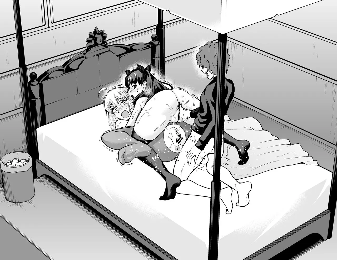 HentaiVN.net - Ảnh 15 - Saber & Rin, Shinji to Uwaki Sex Suru - Ko lời