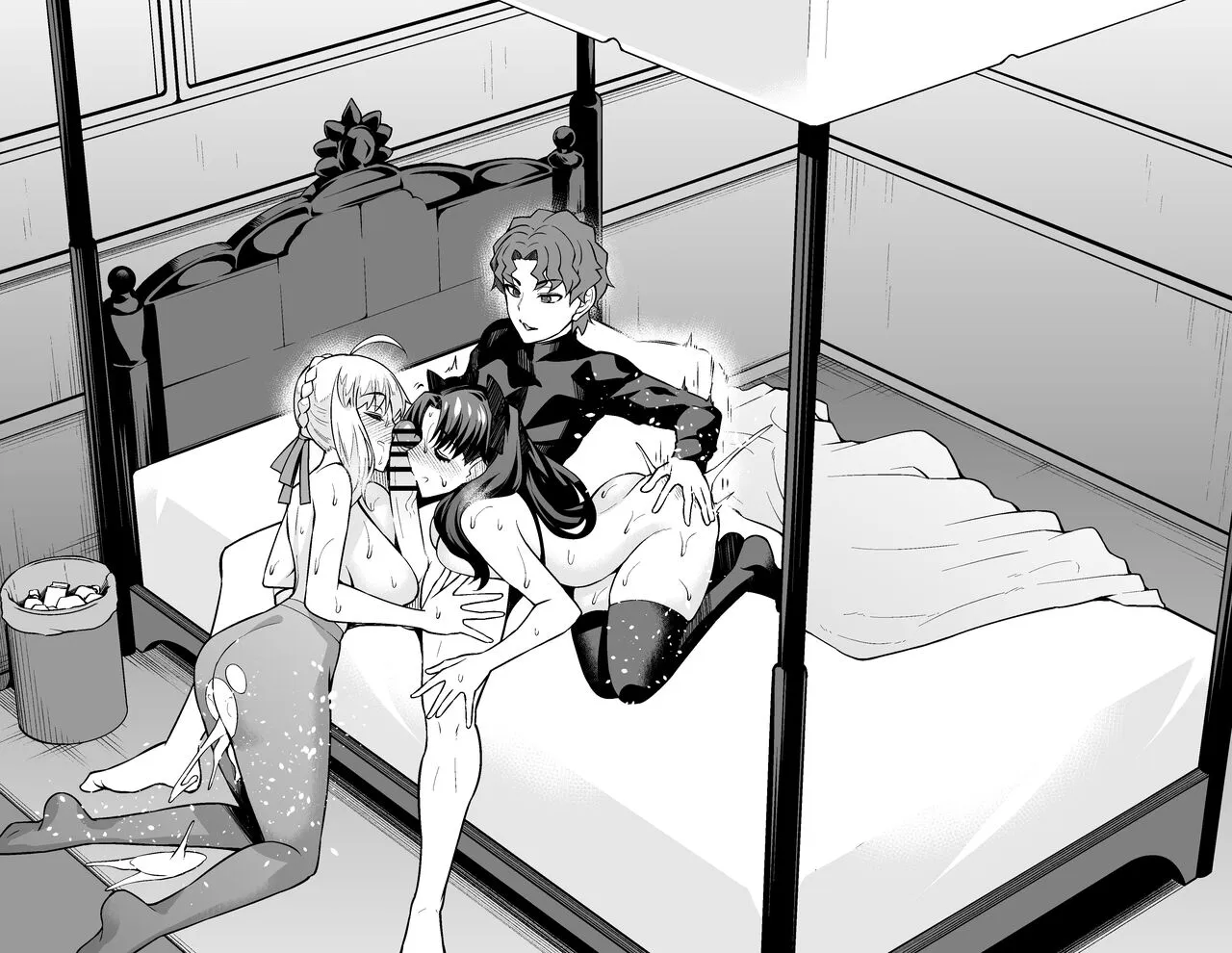HentaiVN.net - Ảnh 16 - Saber & Rin, Shinji to Uwaki Sex Suru - Ko lời
