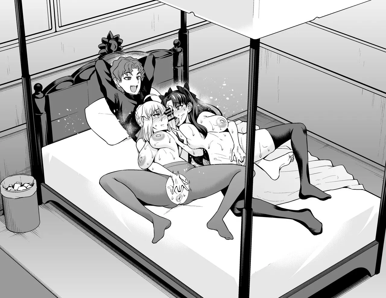 HentaiVN.net - Ảnh 8 - Saber & Rin, Shinji to Uwaki Sex Suru - Ko lời