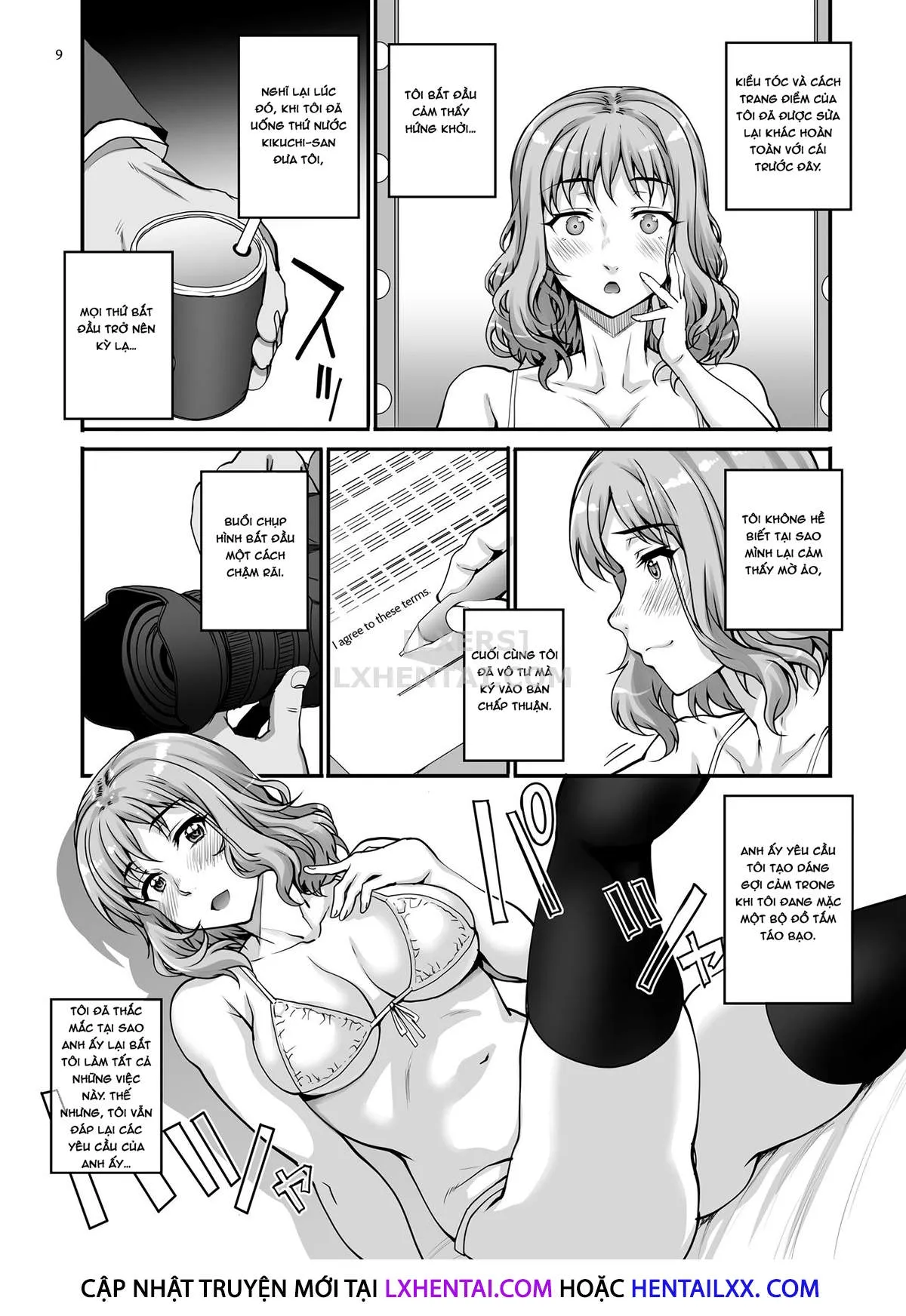 HentaiVN.net - Ảnh 11 - I Made a Porno... Without Telling My Boyfriend [Kareshi ni Naisho de AV... Dechaimashita.] - Chap 1