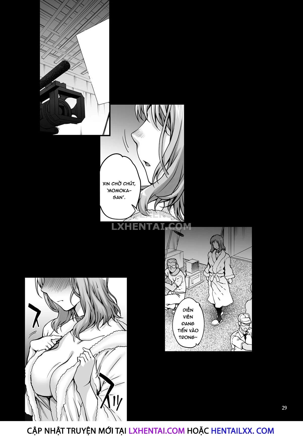 HentaiVN.net - Ảnh 31 - I Made a Porno... Without Telling My Boyfriend [Kareshi ni Naisho de AV... Dechaimashita.] - Chap 1