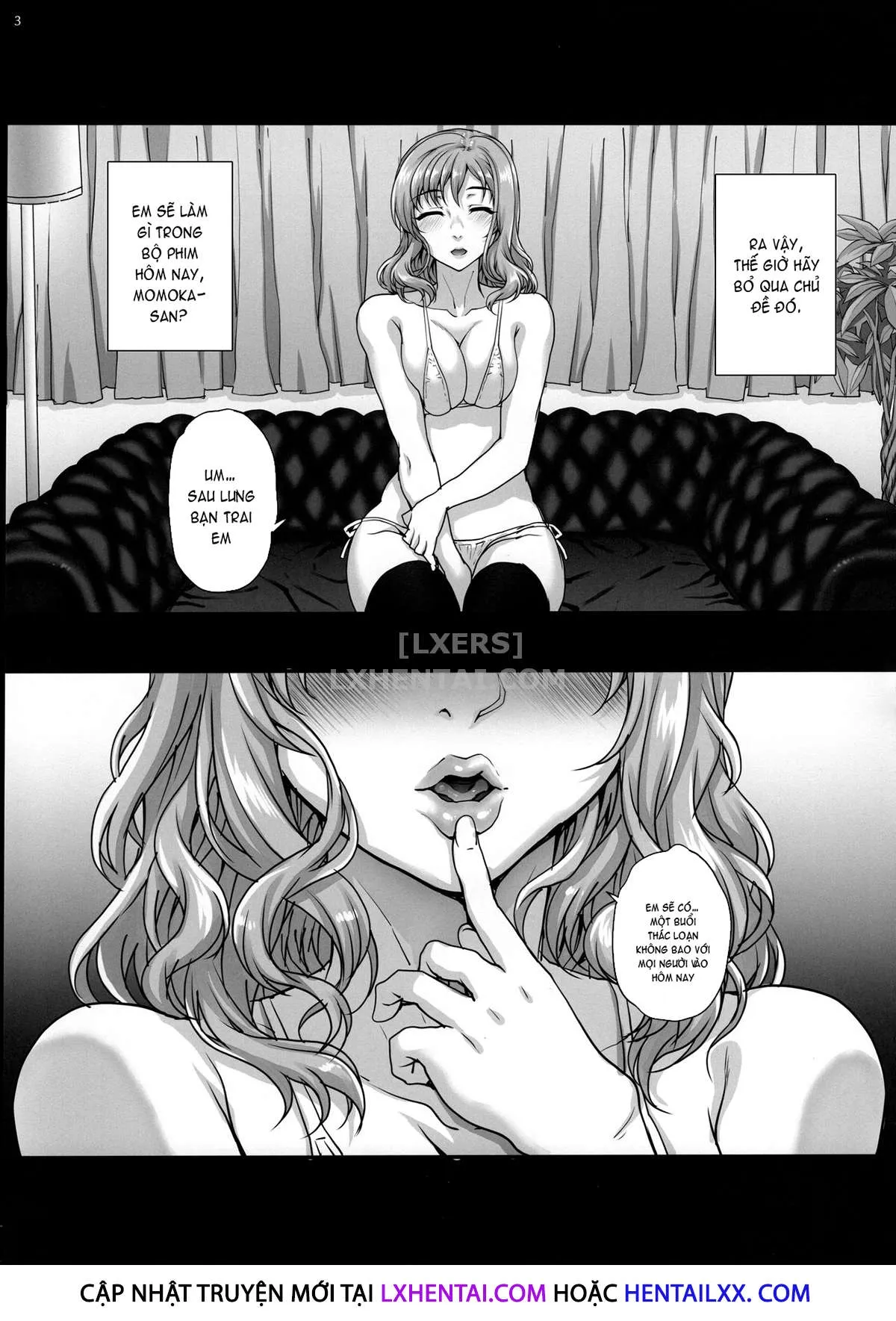 HentaiVN.net - Ảnh 5 - I Made a Porno... Without Telling My Boyfriend [Kareshi ni Naisho de AV... Dechaimashita.] - Chap 2
