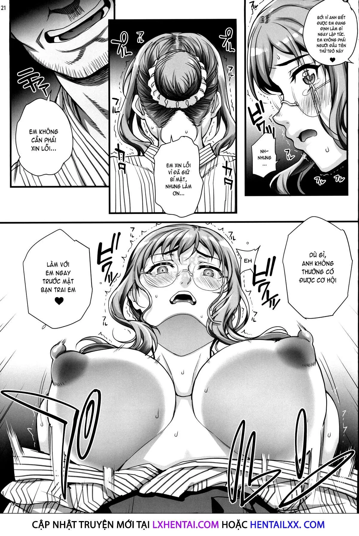 HentaiVN.net - Ảnh 22 - I Made a Porno... Without Telling My Boyfriend [Kareshi ni Naisho de AV... Dechaimashita.] - Chap 4