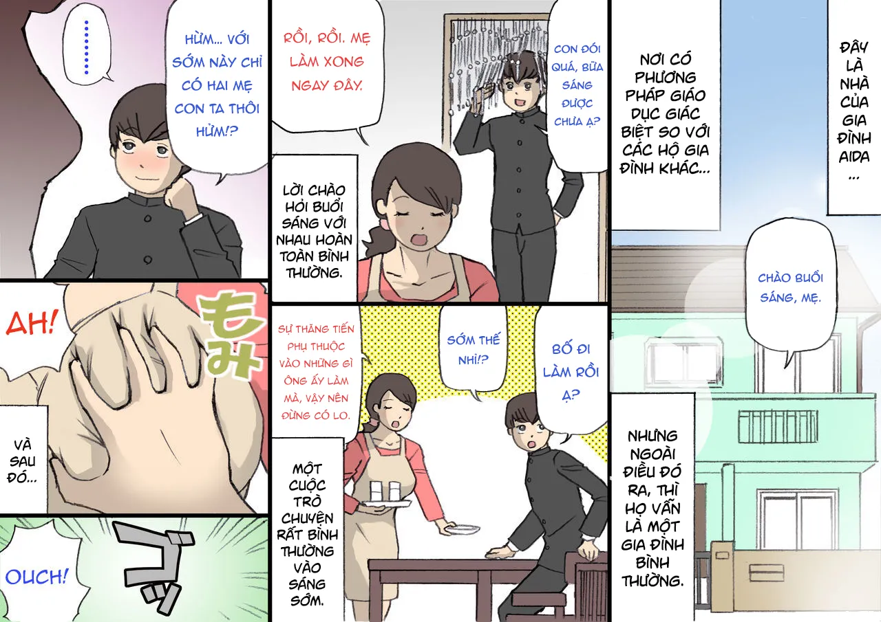 HentaiVN.net - Ảnh 10 - Okaa-san wa Homete Nobasu Kyouiku Houshin [Harasho Project] - Chap 1.1