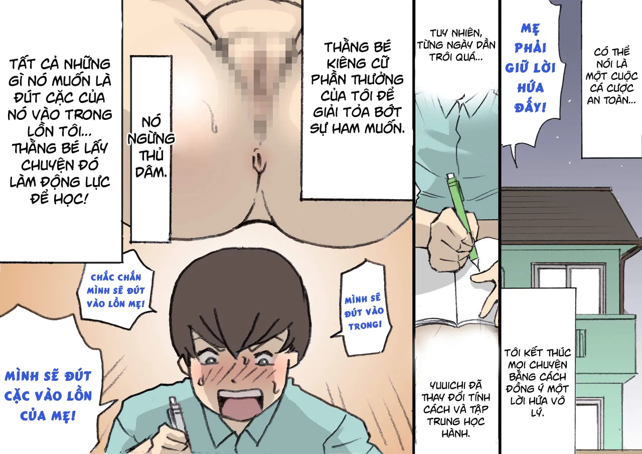 HentaiVN.net - Ảnh 30 - Okaa-san wa Homete Nobasu Kyouiku Houshin [Harasho Project] - Chap 1.1