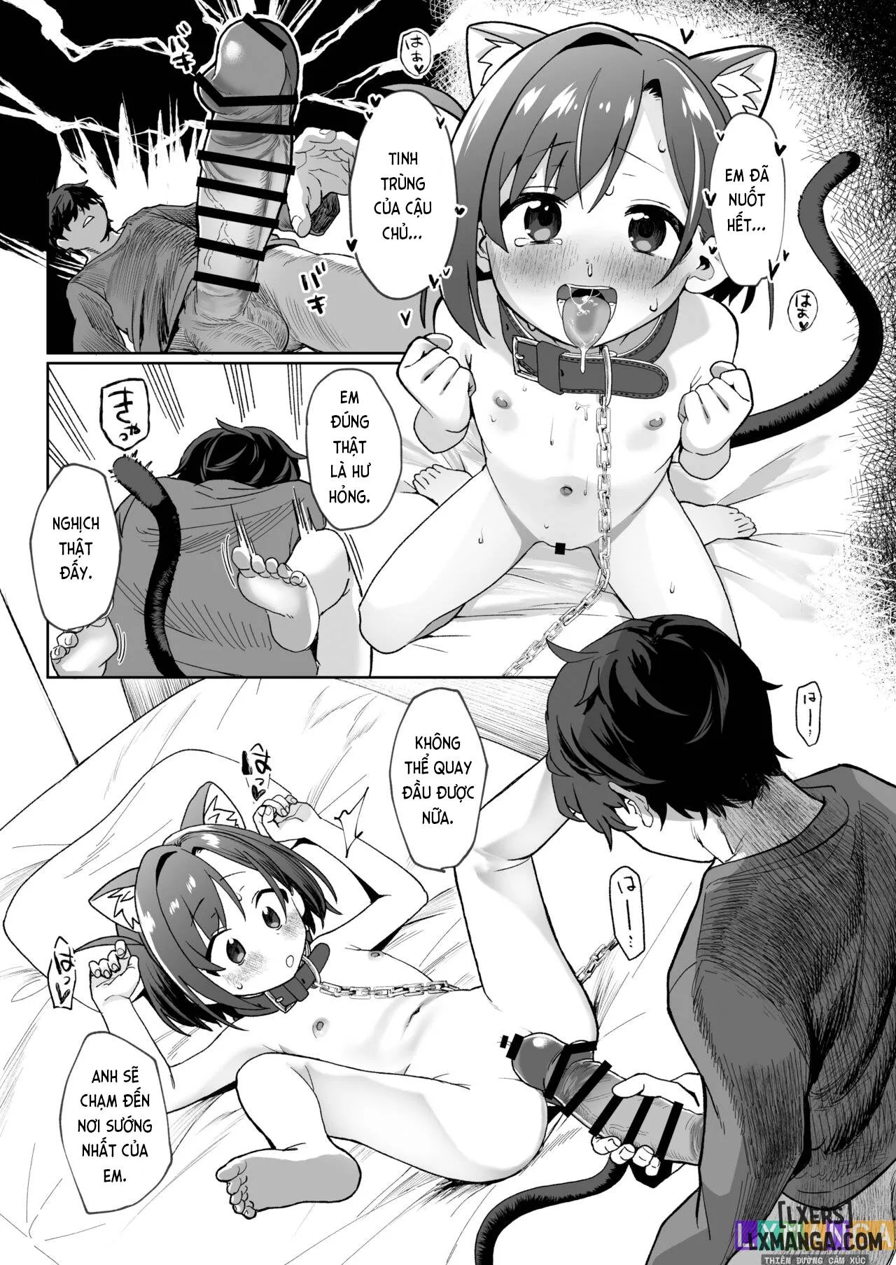 HentaiVN.net - Ảnh 24 - Otonari no Musume-san wa Ore ni Ki ga Aru you dakara Pet ni Shite Mita. - Oneshot.