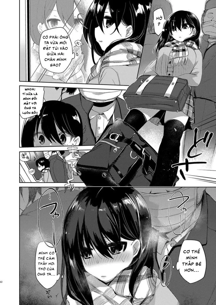 HentaiVN.net - Ảnh 10 - Baitogaeri no TS kko ga Chikan ni Nerawarechau Bon [Được làm gái thật tuyệt!] - Oneshot