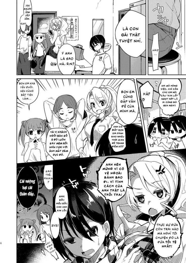 HentaiVN.net - Ảnh 4 - Baitogaeri no TS kko ga Chikan ni Nerawarechau Bon [Được làm gái thật tuyệt!] - Oneshot