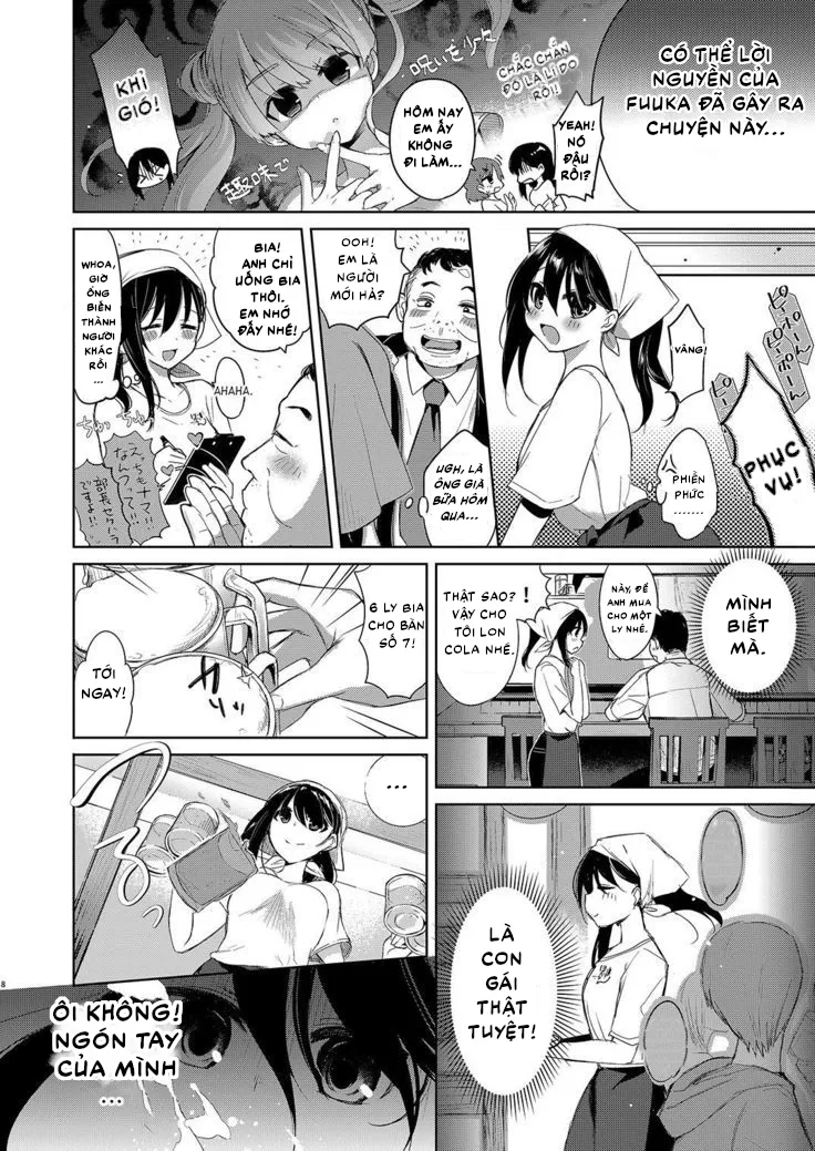 HentaiVN.net - Ảnh 6 - Baitogaeri no TS kko ga Chikan ni Nerawarechau Bon [Được làm gái thật tuyệt!] - Oneshot