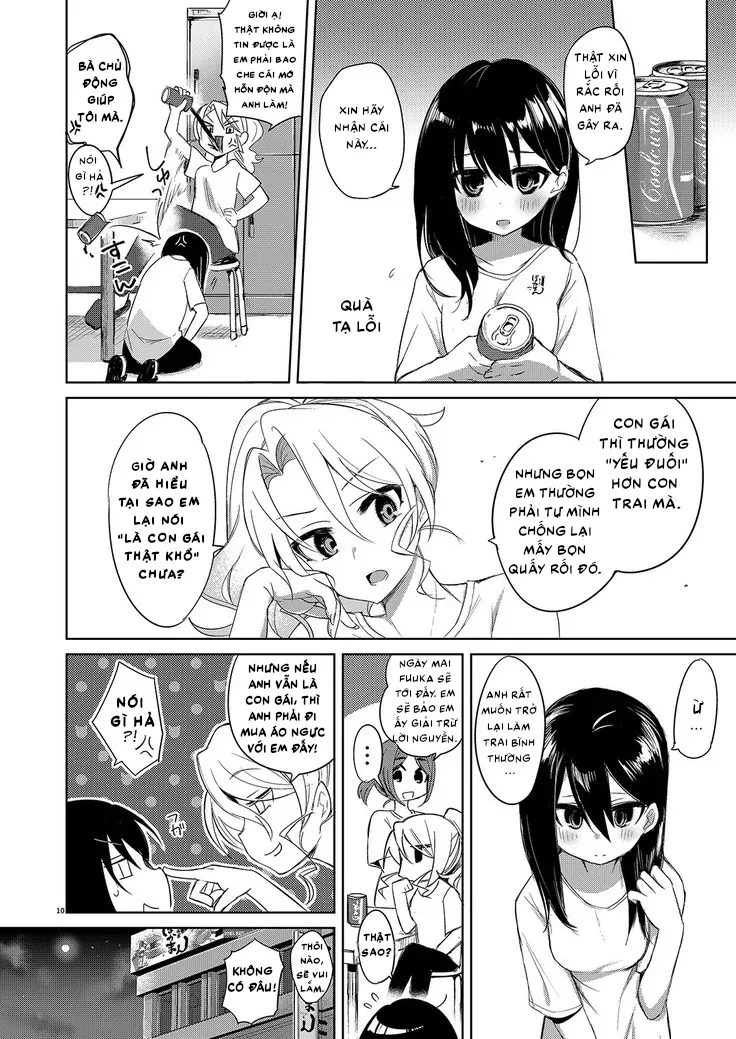 HentaiVN.net - Ảnh 8 - Baitogaeri no TS kko ga Chikan ni Nerawarechau Bon [Được làm gái thật tuyệt!] - Oneshot