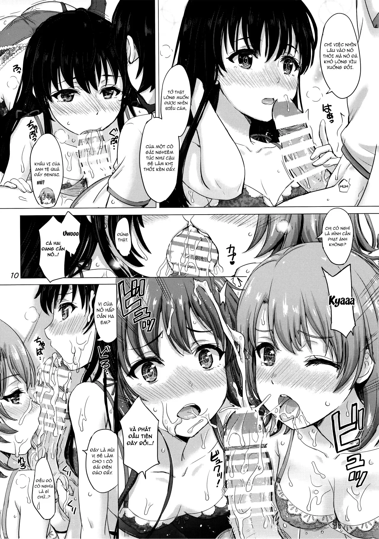 HentaiVN.net - Ảnh 10 - Mặt tối của câu lạc bộ tình nguyện - Yuki, iroha, yui