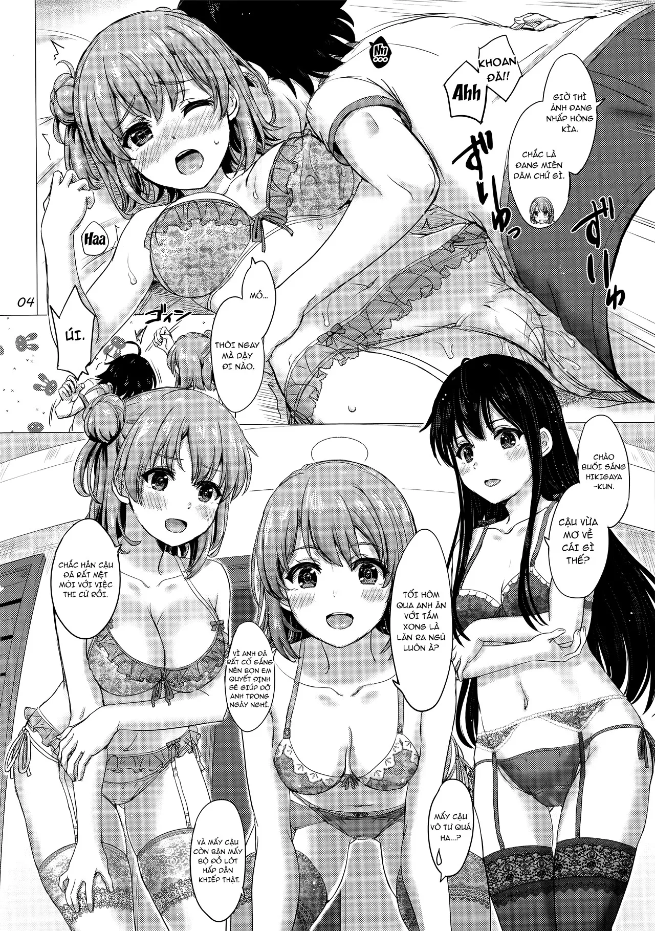 HentaiVN.net - Ảnh 4 - Mặt tối của câu lạc bộ tình nguyện - Yuki, iroha, yui