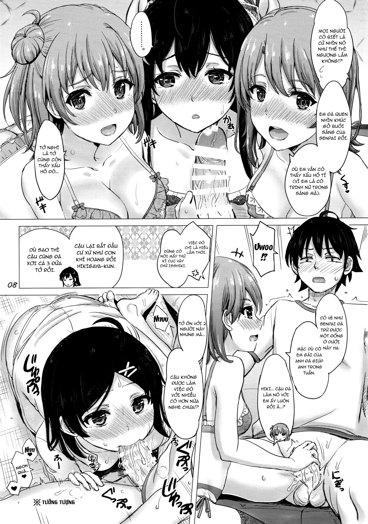 HentaiVN.net - Ảnh 8 - Mặt tối của câu lạc bộ tình nguyện - Yuki, iroha, yui