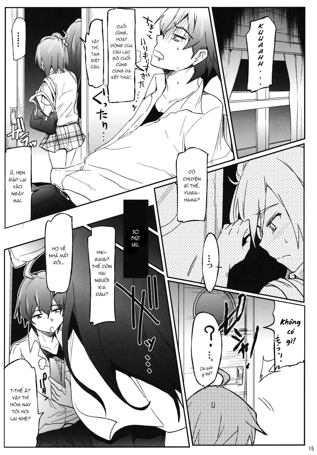 HentaiVN.net - Ảnh 14 - Mặt tối của câu lạc bộ tình nguyện - Yuki, Yui, Sensei