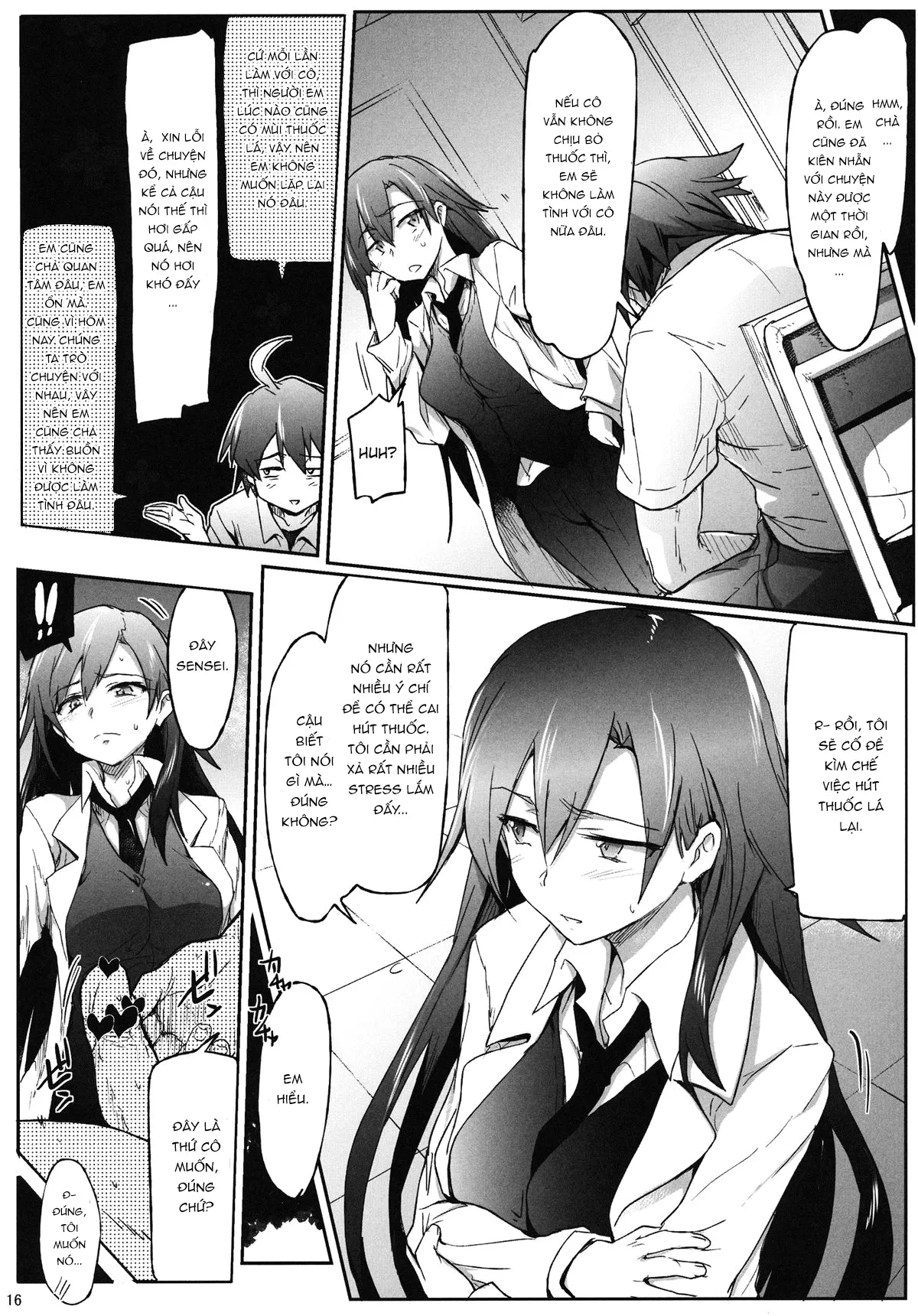 HentaiVN.net - Ảnh 15 - Mặt tối của câu lạc bộ tình nguyện - Yuki, Yui, Sensei