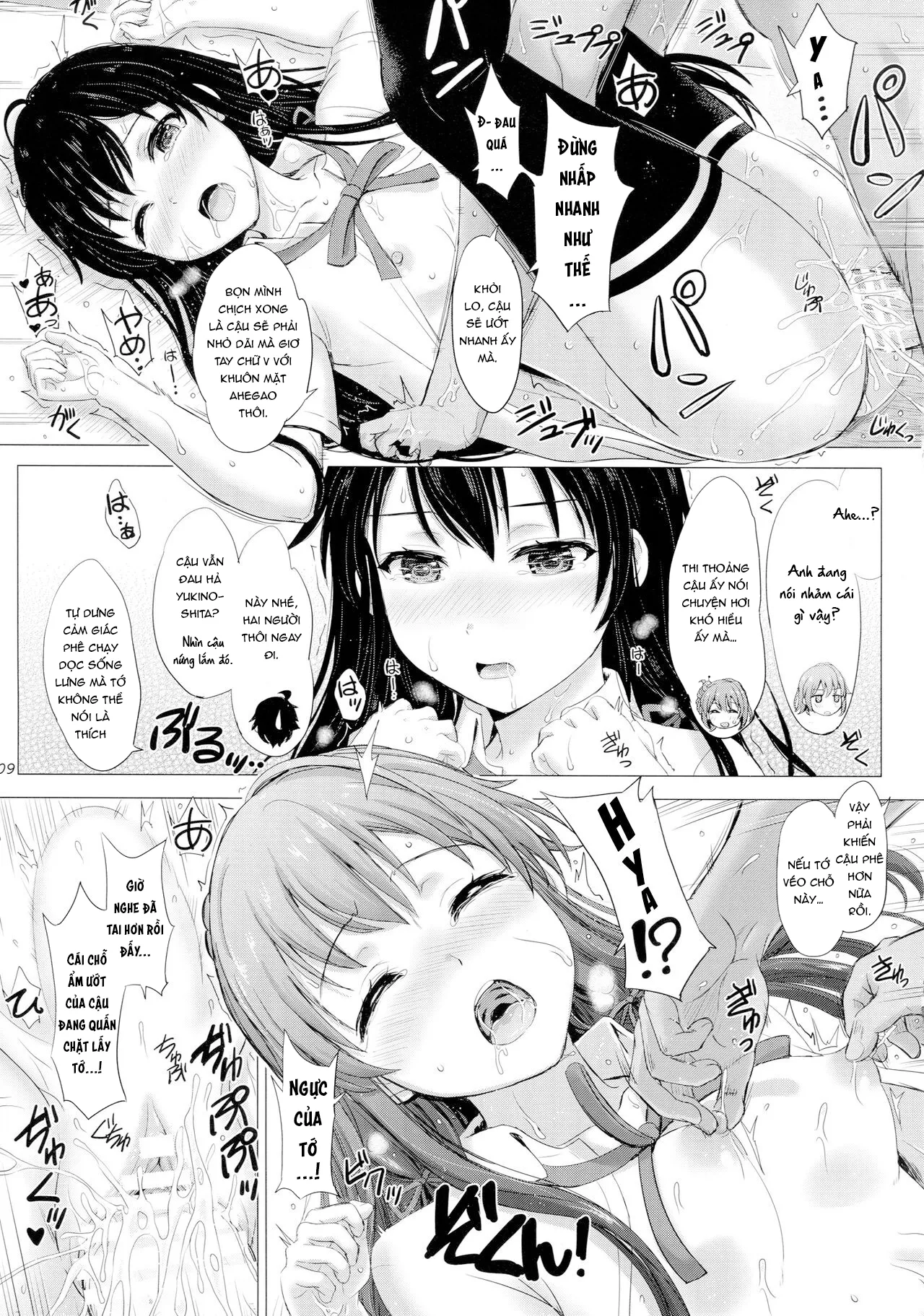 HentaiVN.net - Ảnh 8 - Mặt tối của câu lạc bộ tình nguyện - Yuki, Yui , Iroha