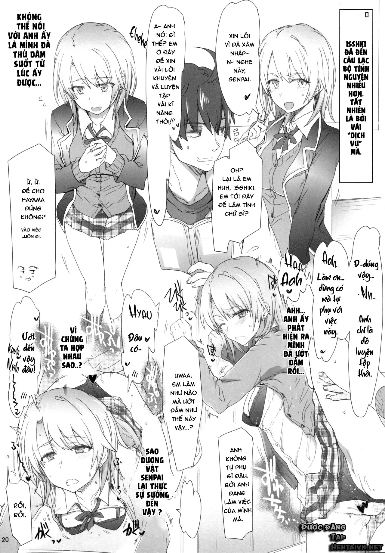 HentaiVN.net - Ảnh 21 - Mặt tối của câu lạc bộ tình nguyện - Haruno,sensei
