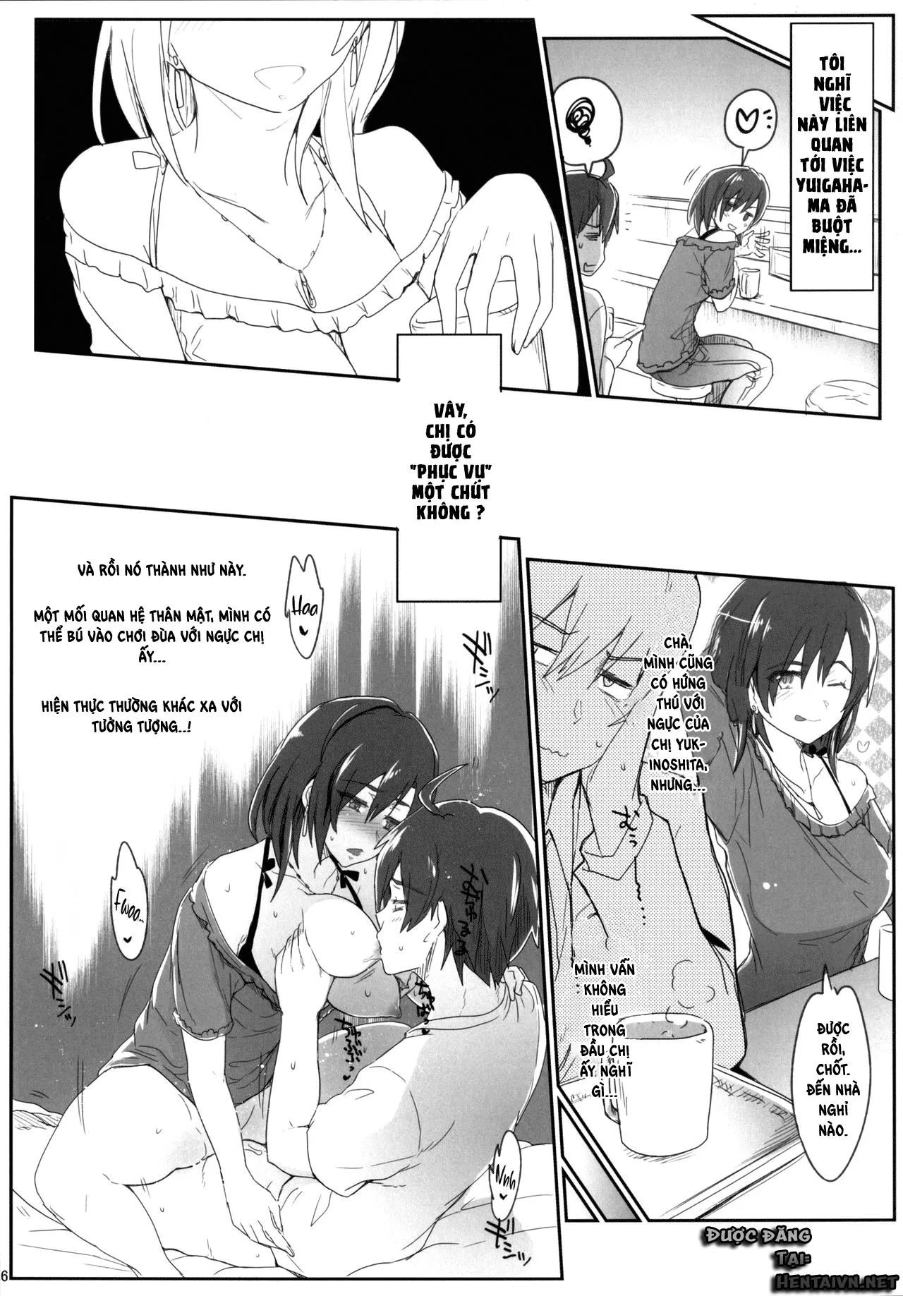 HentaiVN.net - Ảnh 5 - Mặt tối của câu lạc bộ tình nguyện - Haruno,sensei