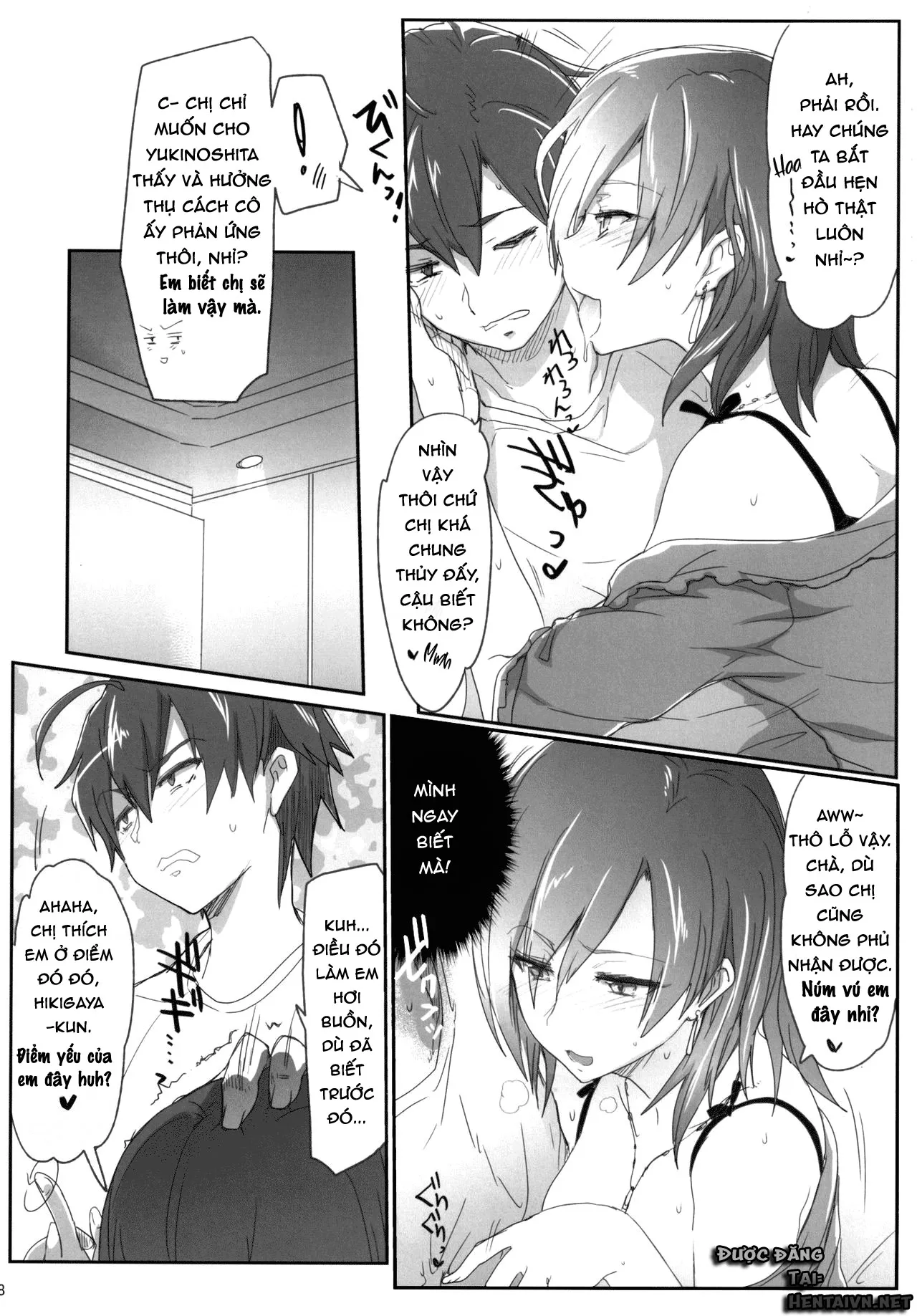 HentaiVN.net - Ảnh 7 - Mặt tối của câu lạc bộ tình nguyện - Haruno,sensei