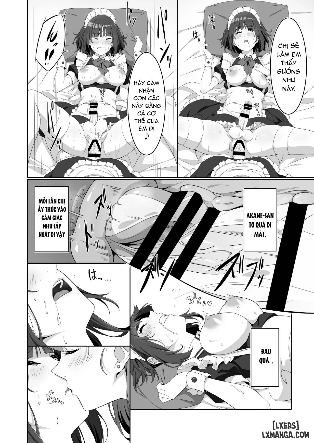 HentaiVN.net - Ảnh 12 - Futanari Maid no Milk Houshi - Oneshot