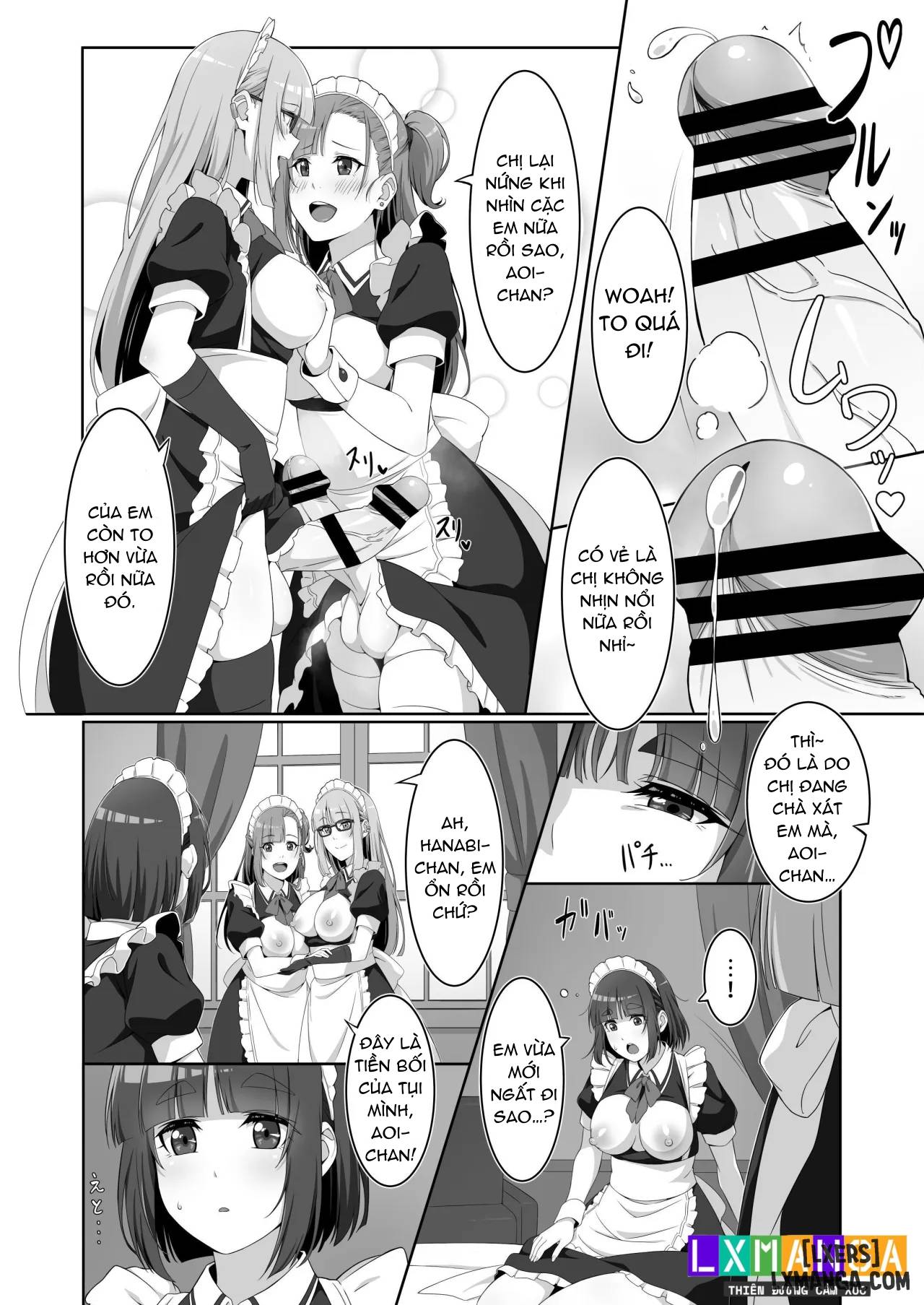 HentaiVN.net - Ảnh 16 - Futanari Maid no Milk Houshi - Oneshot