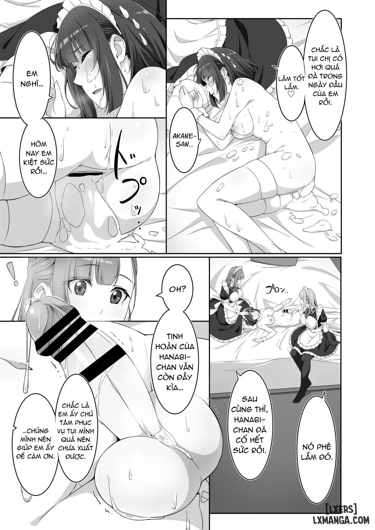 HentaiVN.net - Ảnh 21 - Futanari Maid no Milk Houshi - Oneshot