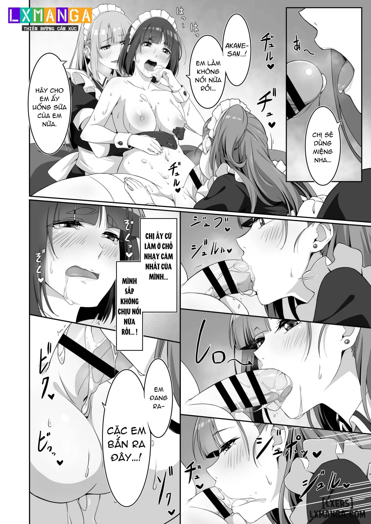 HentaiVN.net - Ảnh 22 - Futanari Maid no Milk Houshi - Oneshot
