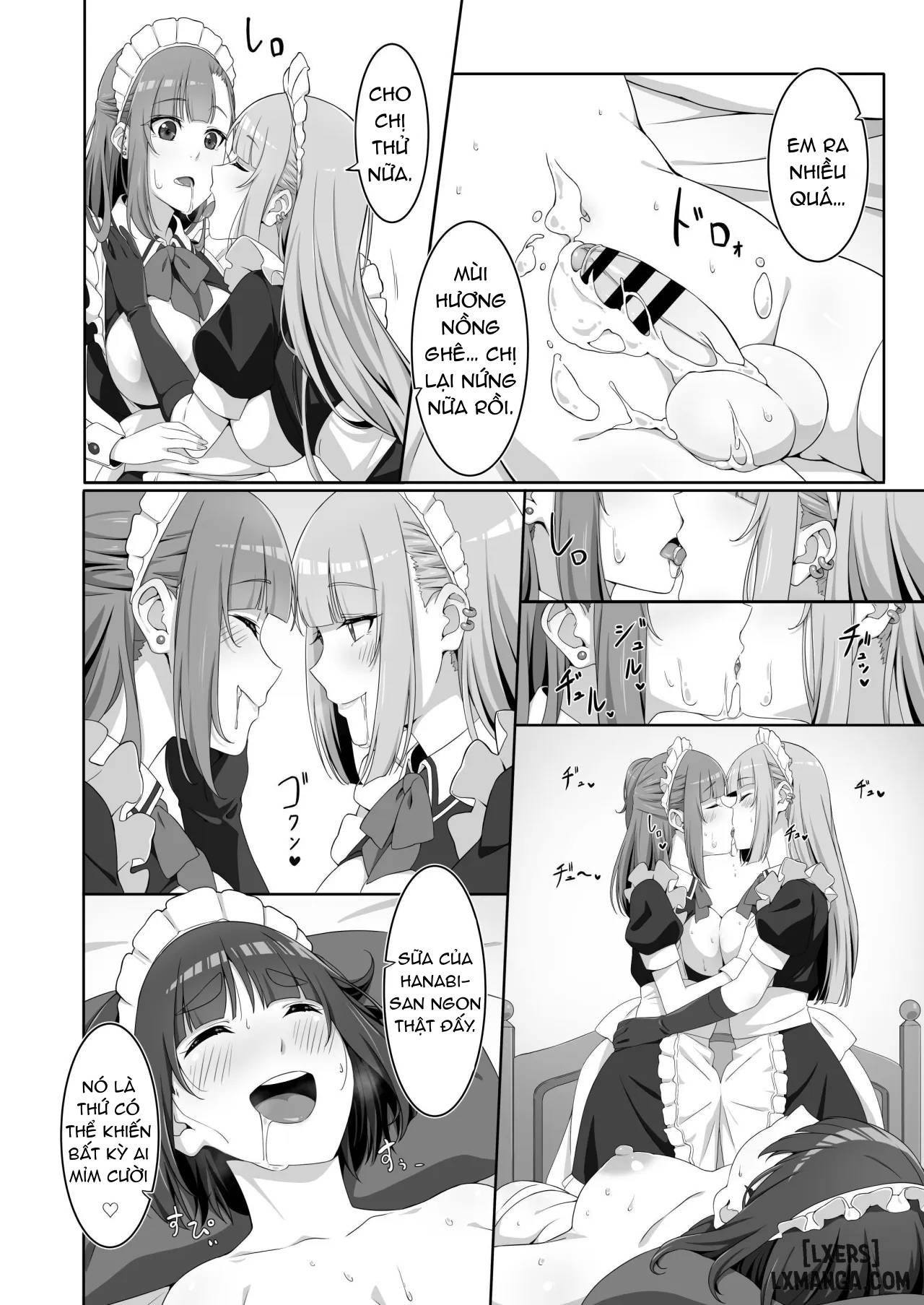 HentaiVN.net - Ảnh 24 - Futanari Maid no Milk Houshi - Oneshot