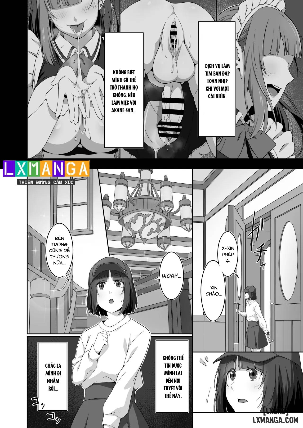 HentaiVN.net - Ảnh 4 - Futanari Maid no Milk Houshi - Oneshot
