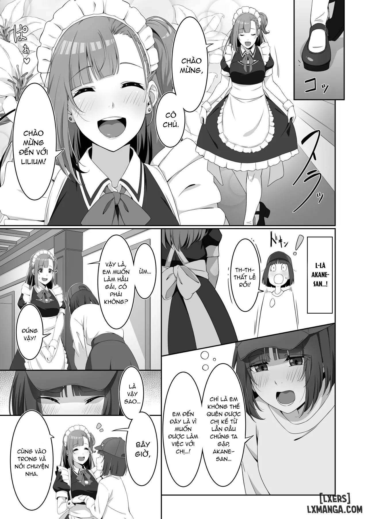 HentaiVN.net - Ảnh 5 - Futanari Maid no Milk Houshi - Oneshot