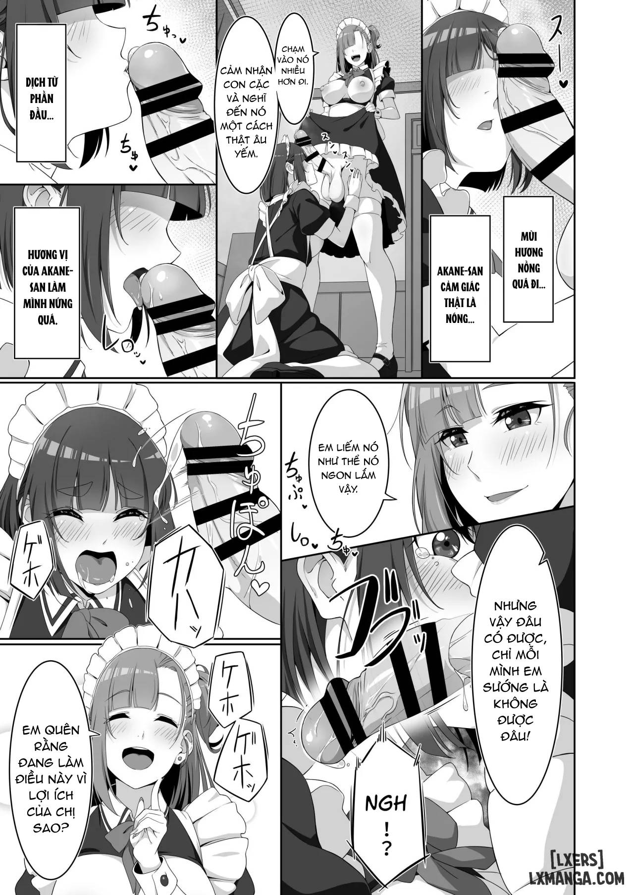 HentaiVN.net - Ảnh 9 - Futanari Maid no Milk Houshi - Oneshot