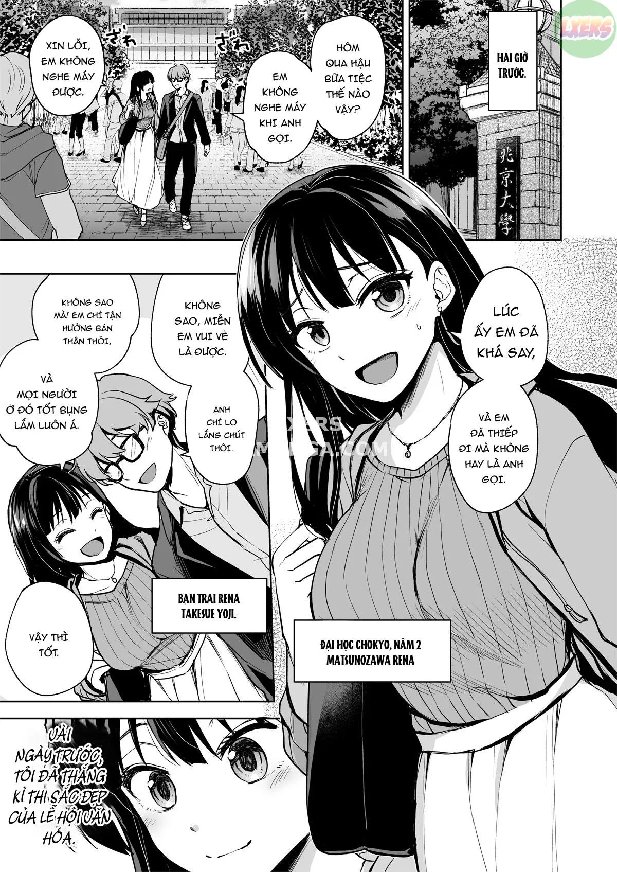 HentaiVN.net - Ảnh 4 - Disgraced Memories -Until His Beautiful Girlfriend Gives In- [Omoide Wa Yogosareru -Bijin Na Kanojo Ga Ochiru Made-] - Oneshot