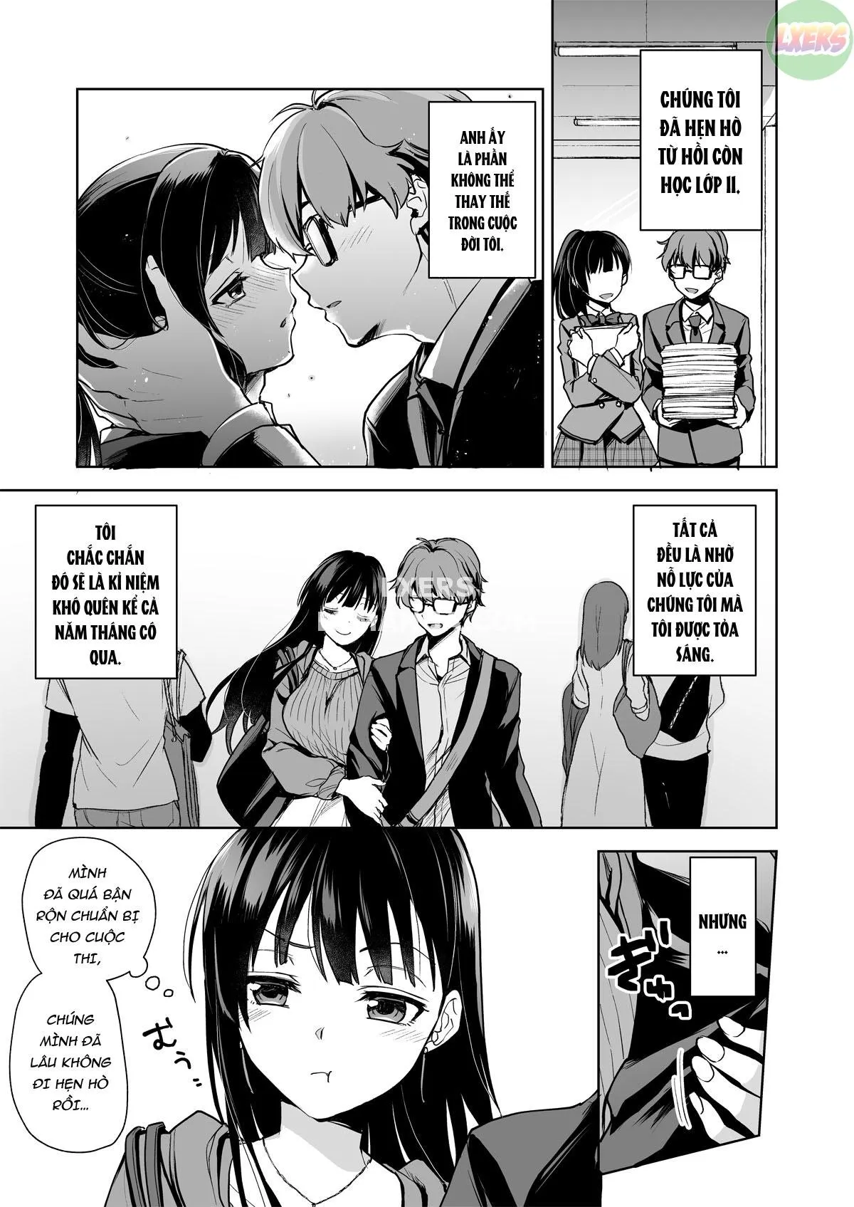 HentaiVN.net - Ảnh 6 - Disgraced Memories -Until His Beautiful Girlfriend Gives In- [Omoide Wa Yogosareru -Bijin Na Kanojo Ga Ochiru Made-] - Oneshot