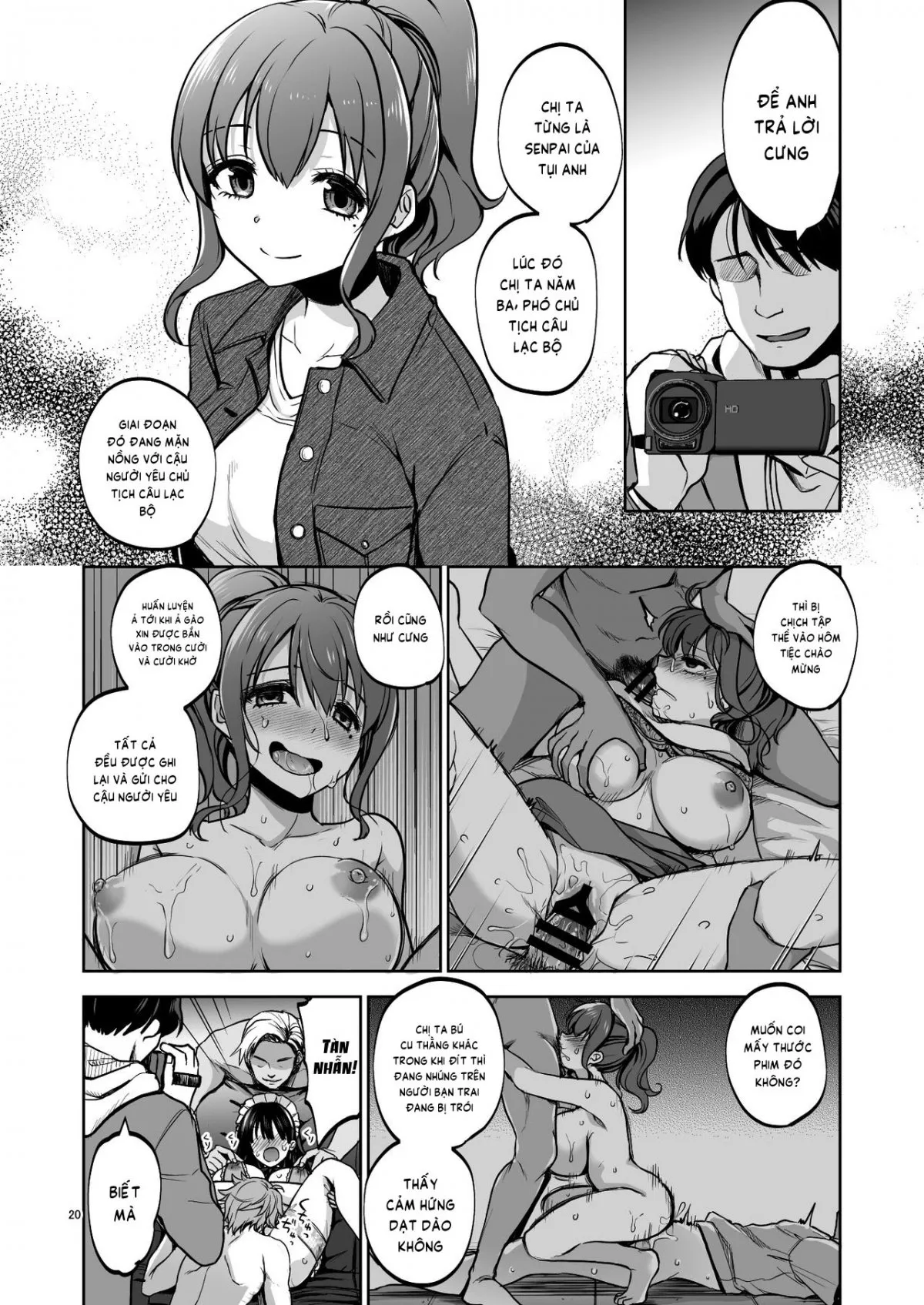 HentaiVN.net - Ảnh 20 - Disgraced Memories -Until His Beautiful Girlfriend Gives In- [Omoide Wa Yogosareru -Bijin Na Kanojo Ga Ochiru Made-] - Chap 2