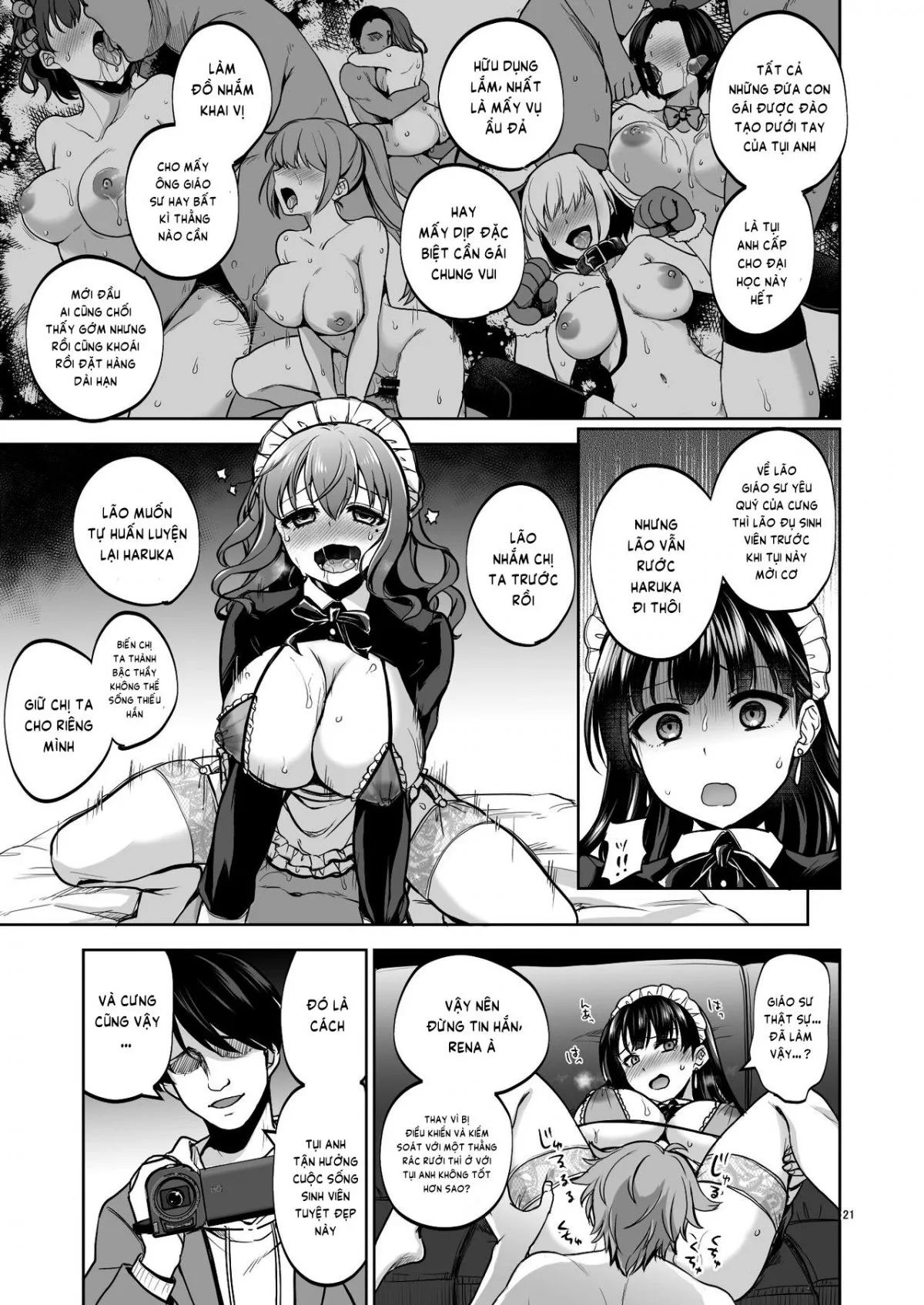 HentaiVN.net - Ảnh 21 - Disgraced Memories -Until His Beautiful Girlfriend Gives In- [Omoide Wa Yogosareru -Bijin Na Kanojo Ga Ochiru Made-] - Chap 2