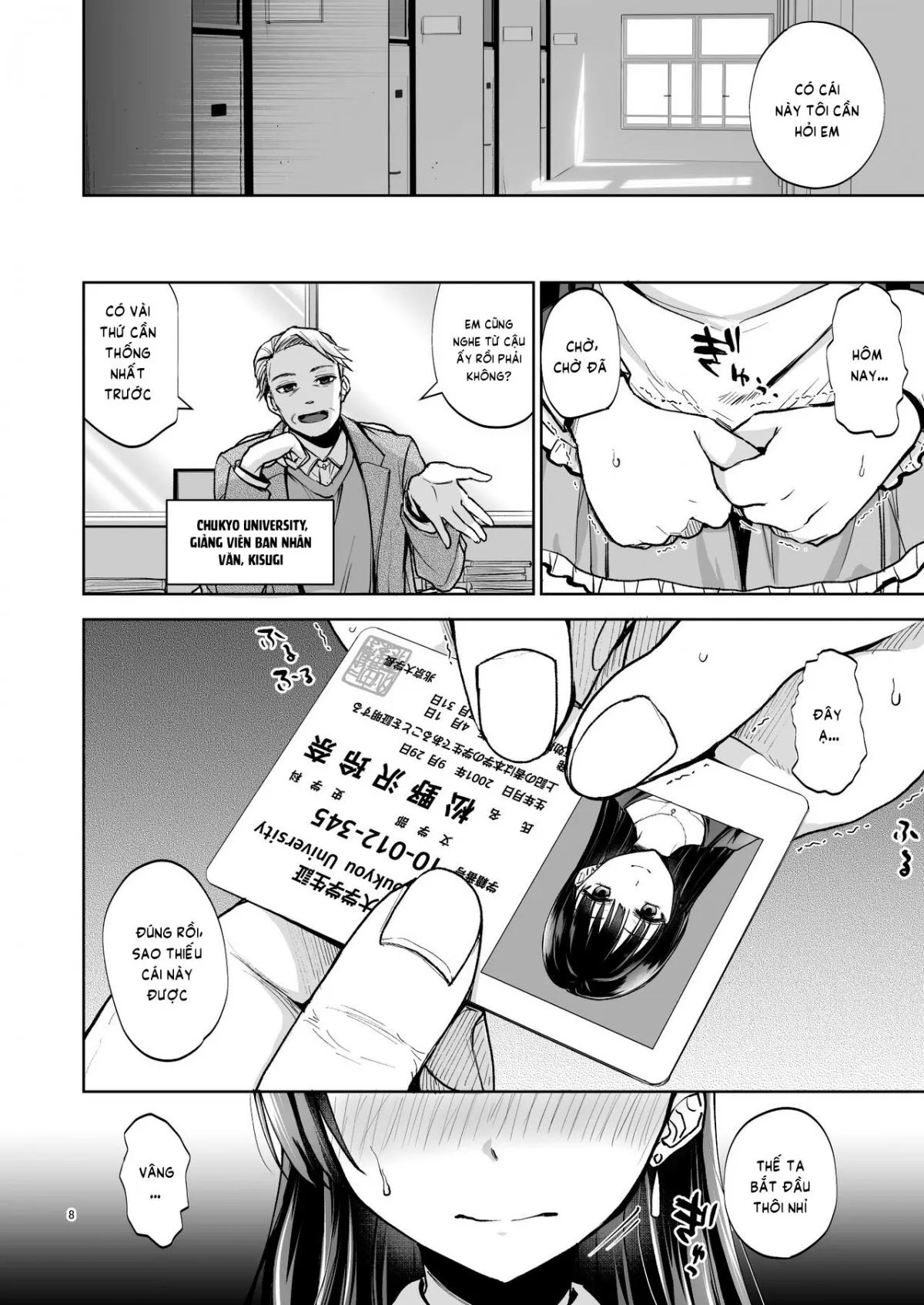 HentaiVN.net - Ảnh 8 - Disgraced Memories -Until His Beautiful Girlfriend Gives In- [Omoide Wa Yogosareru -Bijin Na Kanojo Ga Ochiru Made-] - Chap 2