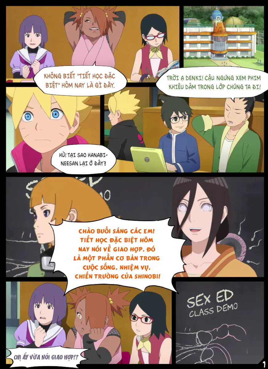 HentaiVN.net - Ảnh 3 - Giáo Dục Giới Tính [Kunoichi Sex Education] - Oneshot