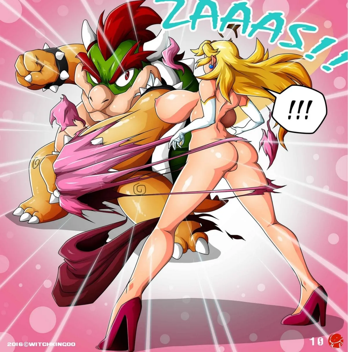HentaiVN.net - Ảnh 12 - Princess Peach - Help Me Mario - Phần 1