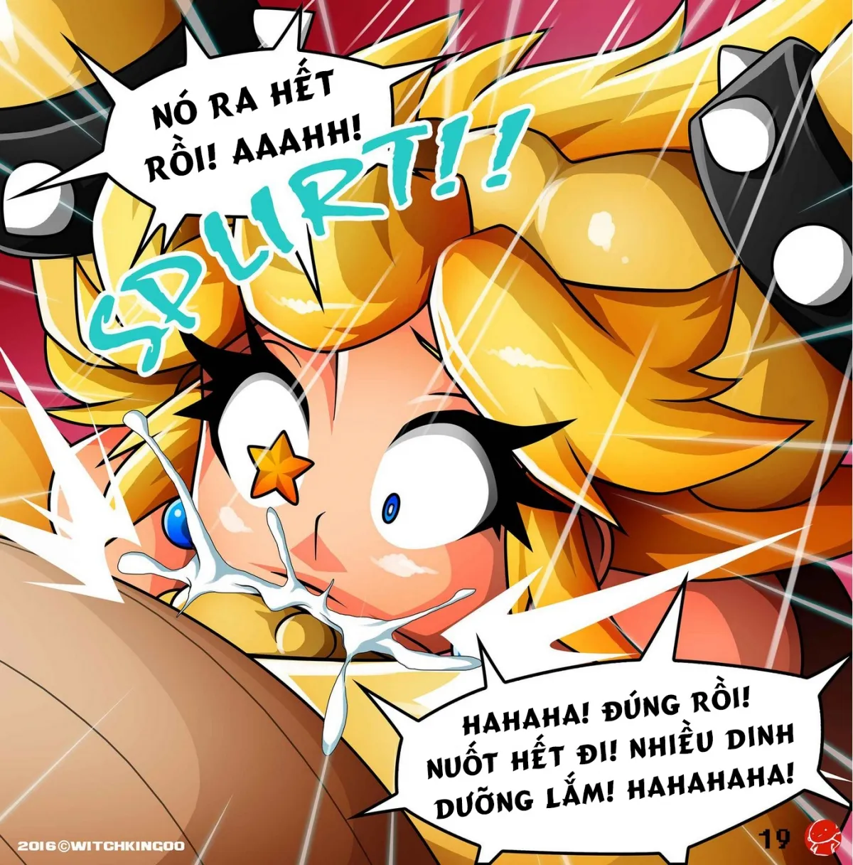 HentaiVN.net - Ảnh 21 - Princess Peach - Help Me Mario - Phần 1