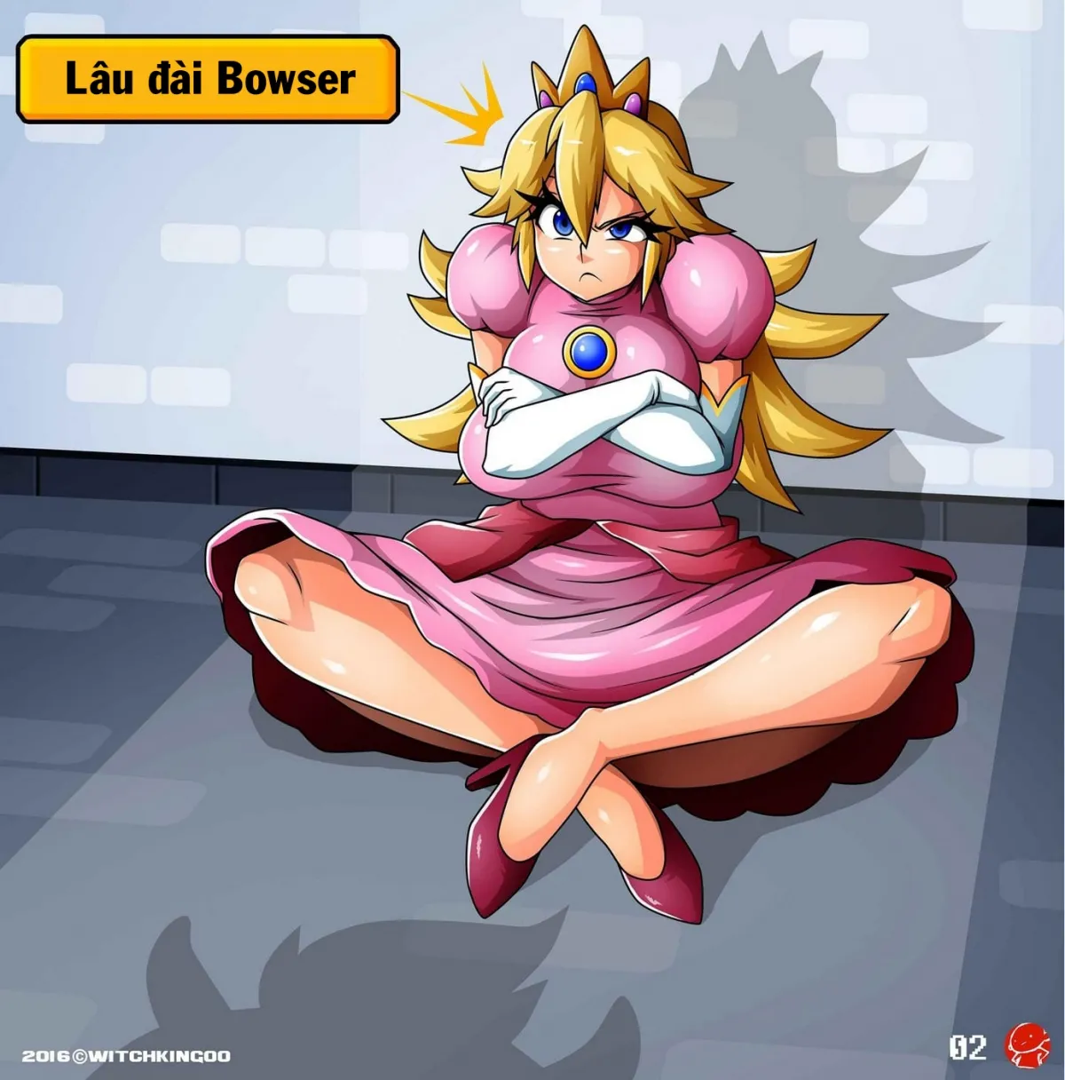 HentaiVN.net - Ảnh 4 - Princess Peach - Help Me Mario - Phần 1