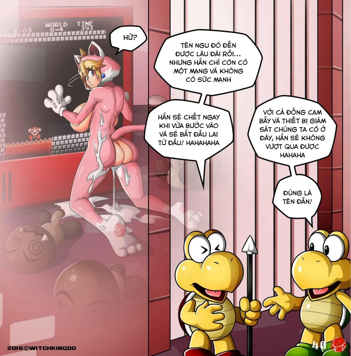 HentaiVN.net - Ảnh 42 - Princess Peach - Help Me Mario - Phần 1