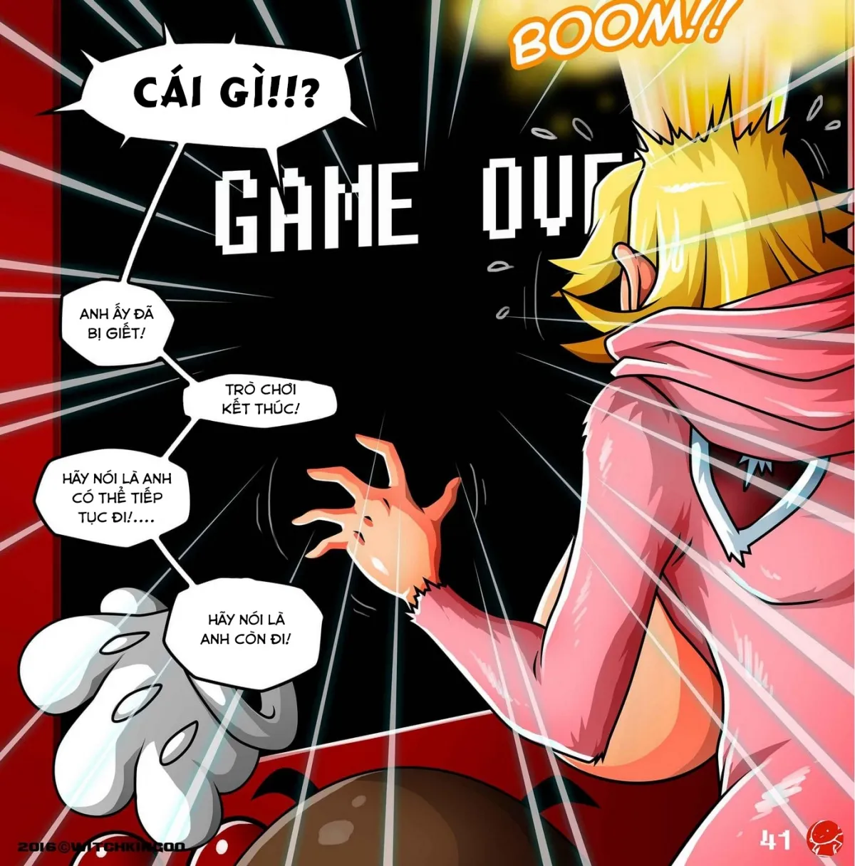 HentaiVN.net - Ảnh 43 - Princess Peach - Help Me Mario - Phần 1